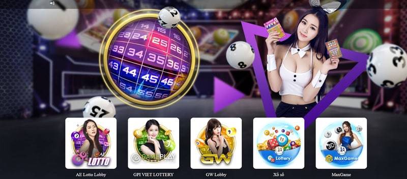 Các sảnh xổ số tại nhà cái Win88