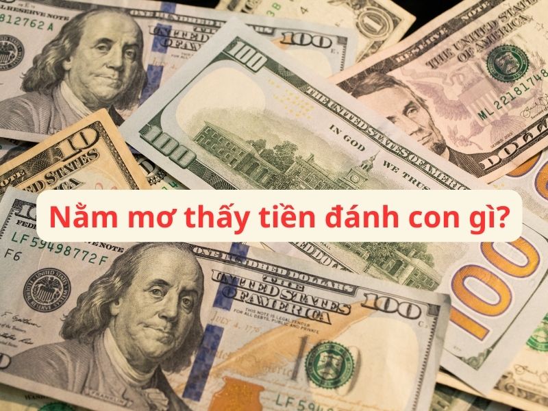 Nằm mơ thấy tiền đánh con gì may mắn?