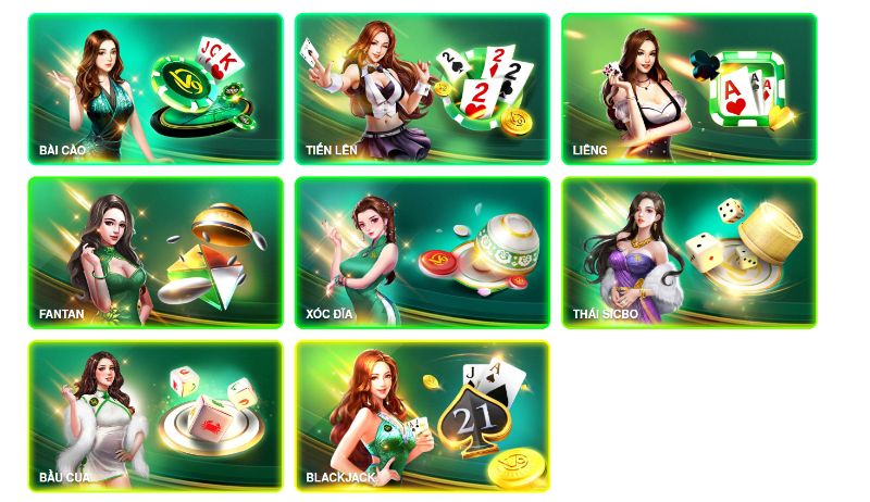 Cung cấp các game bài hay 