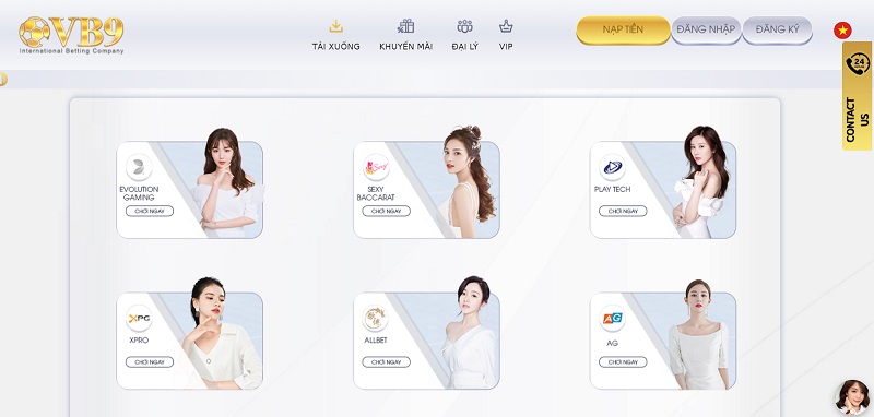 Lựa chọn trò chơi phong phú