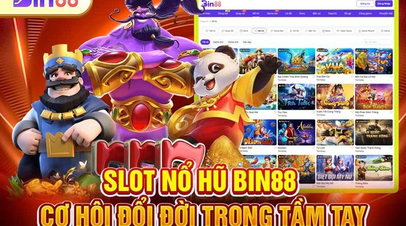 Khám phá game nổ hũ BIN88 – Thắng lớn mỗi ngày cực dễ